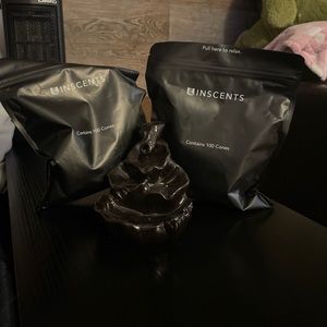 Incense waterfall and 200 cones to go with it